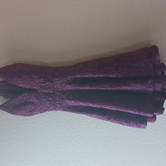 Honey and Rosie Small Burgundy Party Gown - Picture 3 of 4